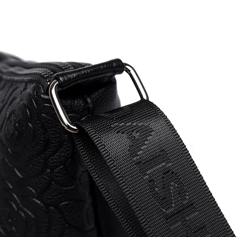 Sac à Main Femme Cuir PU 3 Poches - Grand Tote Bag Crossbody Imprimé Fashion