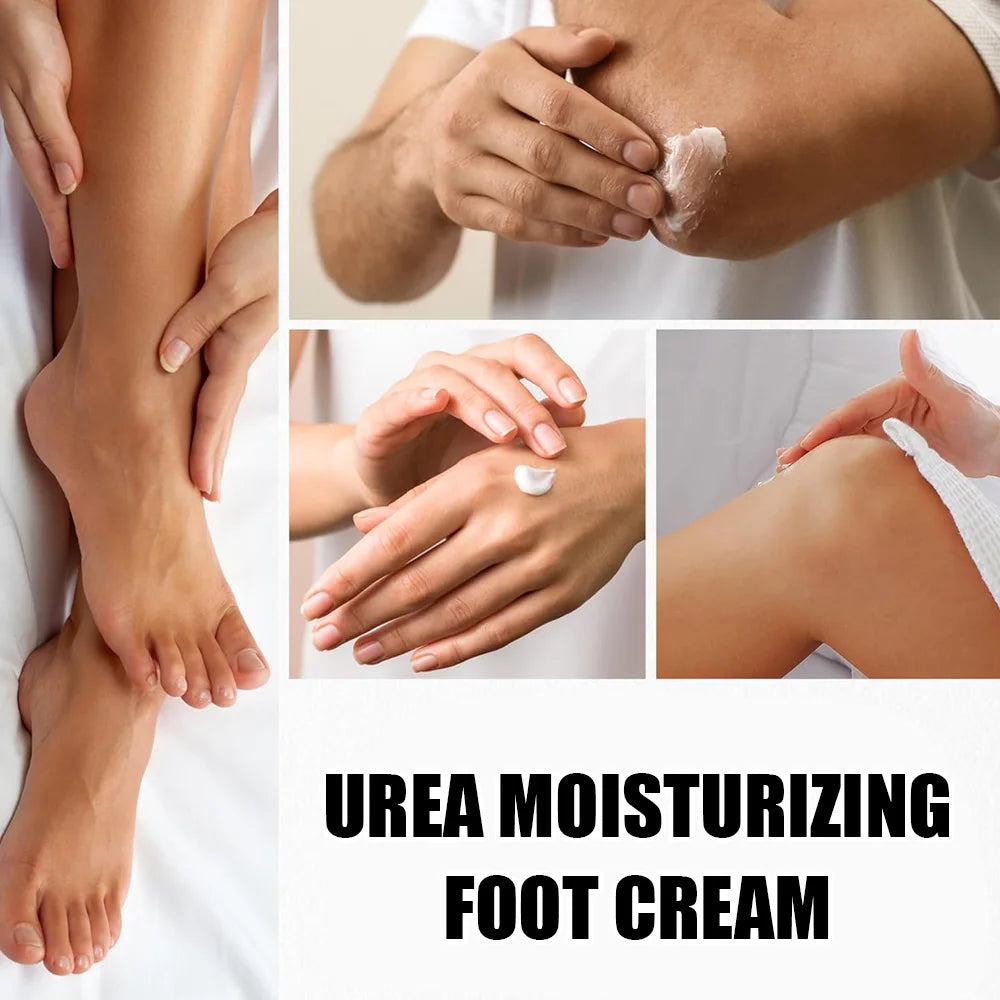 Crème Urée 40% Pieds 40g - Talons Fissurés Genoux Mains Hydratante Réparatrice Exfoliante Peau Sèche