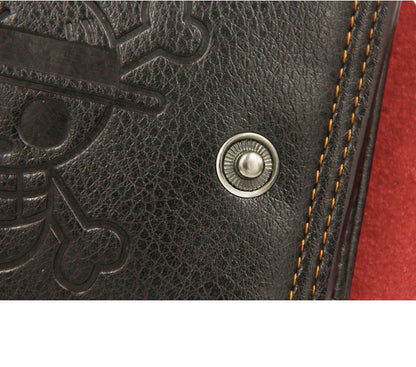 Portefeuille Homme Bifold Cuir PU Slim - Porte-Cartes Court Business Compact