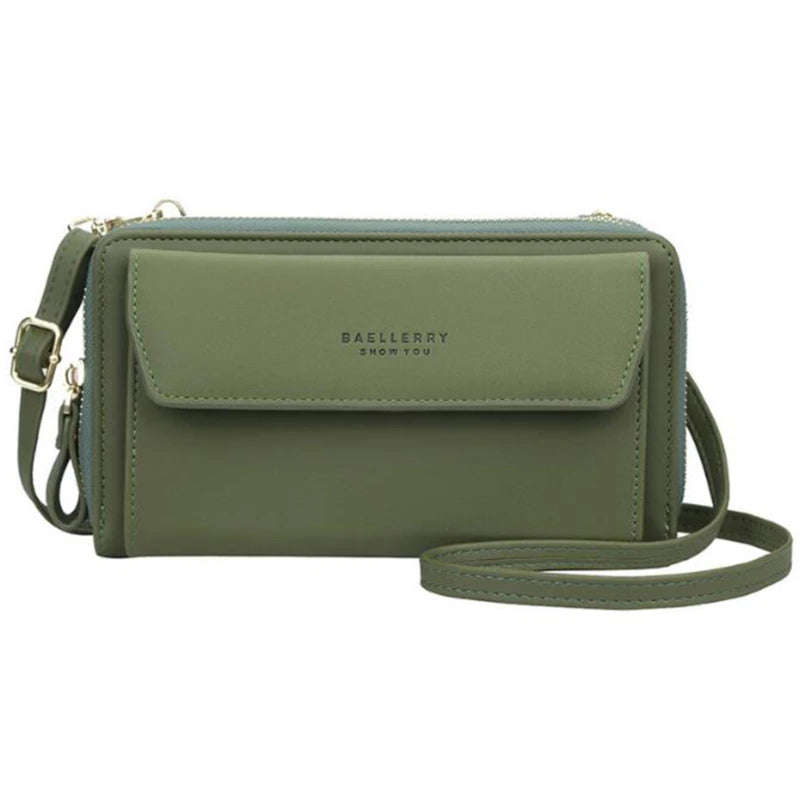 Portefeuille Long Femme Designer Multi-Compartiments - Clutch Grande Capacité