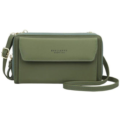 Portefeuille Long Femme Designer Multi-Compartiments - Clutch Grande Capacité