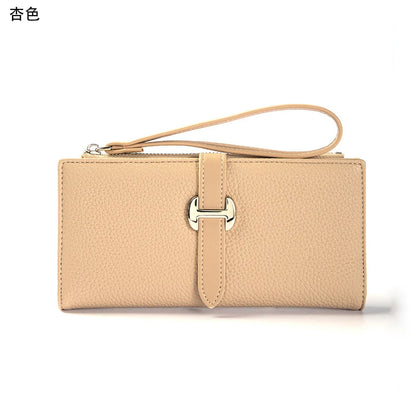 Portefeuille Femme Élégant Grande Capacité - Porte-Cartes Multi-Fentes Clutch