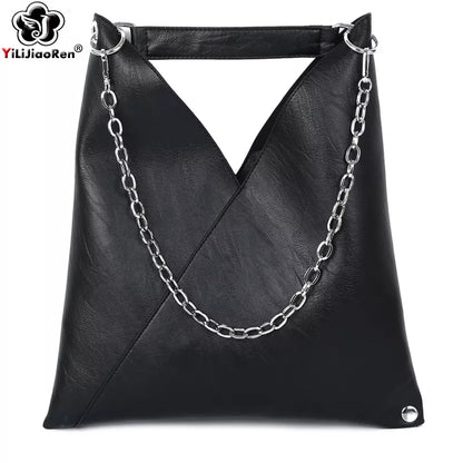 Sac à Main Femme Cuir Luxe Chaîne 2025 - Tote Designer Grande Capacité