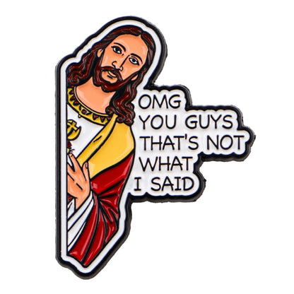 Pin's Émaillé Weird Girl Club Designs Alternatifs – Broche Badge Métal Unisexe