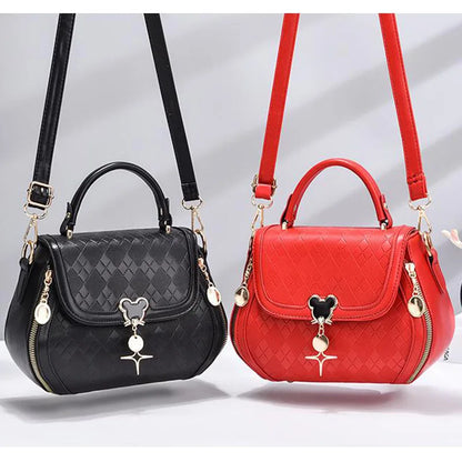 Sac à Main Femme Cuir Véritable Nœud - Tote Bag Épaule Luxe Designer Bucket