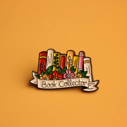 Broche Littéraire Élégante Amoureux Livres – Pin's Classique Polyvalent Femme