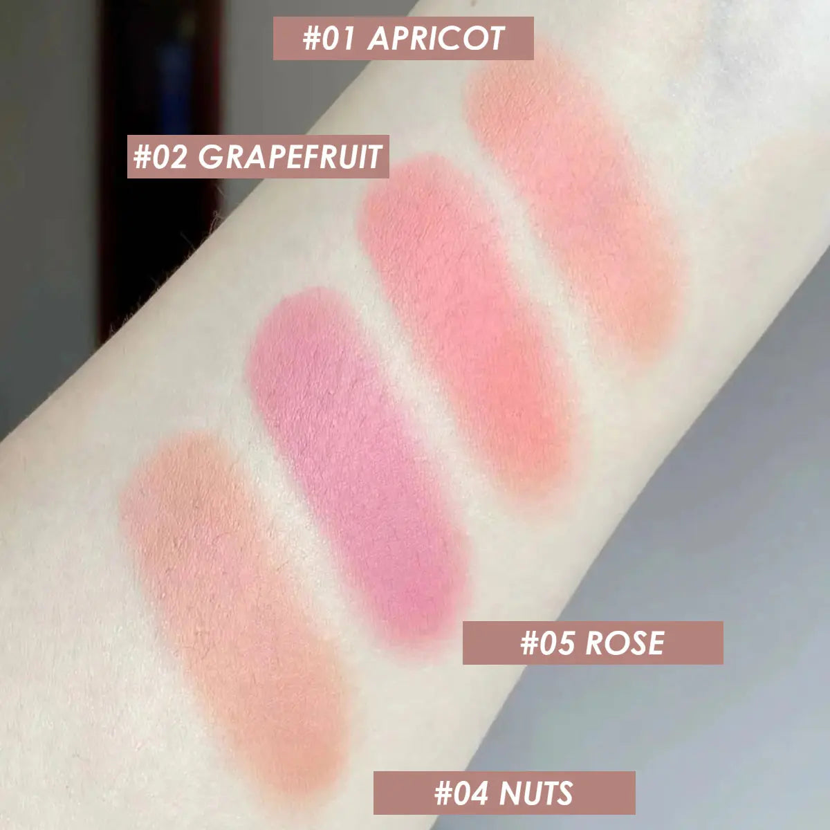 Blush Holika Holika Jelly Dough Apricot - Gel Texture Hydratant Non-Collant Fini Naturel K-Beauty