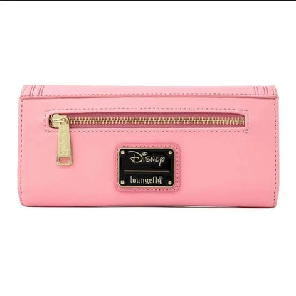 Portefeuille Femme Marie Chat Piano Kawaii - Long Bifold Fermeture Éclair Cartoon Mignon