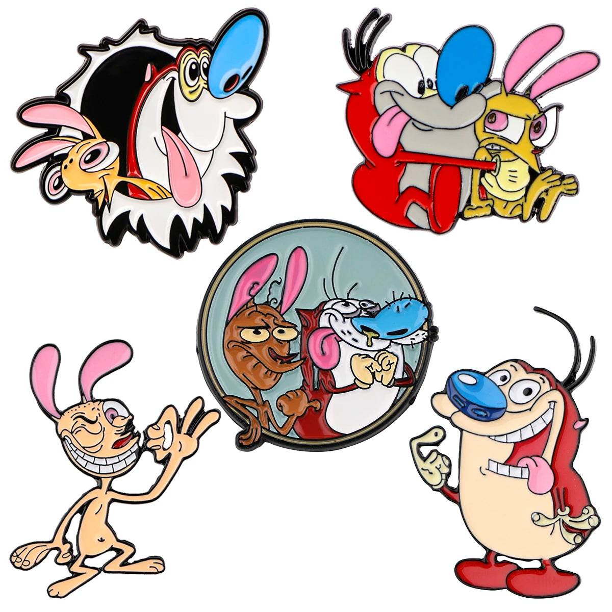 Épingle Émaillée Cartoon Amusante – Pin's Badge Unisexe