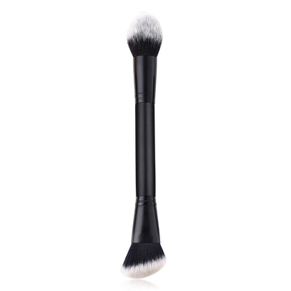 Gros Pinceau Poudre Blush Professionnel - Poils Doux Contour Visage Fond de Teint Poudre Libre Beauté