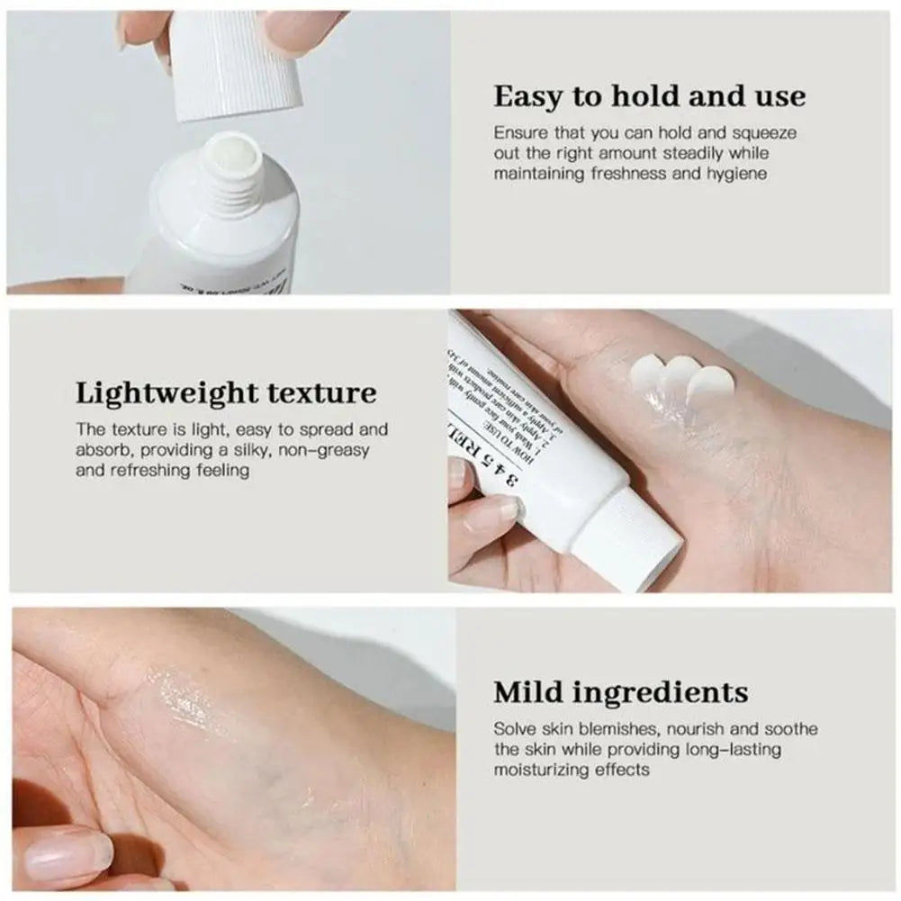 Crème Visage Relief Vitamine C - Essence Anti-Imperfections Anti-Oxydation Nourrissante Raffermissante Soin Quotidien