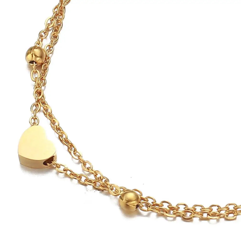 Chaîne de Cheville Bohème Perles Étoiles Pompons – Bracelet Pied Vintage Femme
