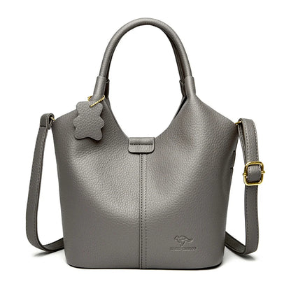 Sac à Main en Cuir Synthétique Vintage – Grande Capacité