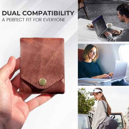 Portefeuille Compact Multifonction avec Emplacement Stylo - Porte-Carte Bifold Slim Cadeau Graduation