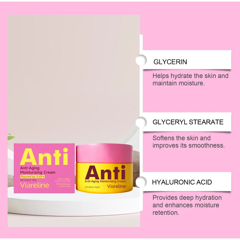 Crème Hydratante Visage Coréenne - Raffermissante Éclaircissante Radieuse Soin Quotidien Homme Femme K-Beauty