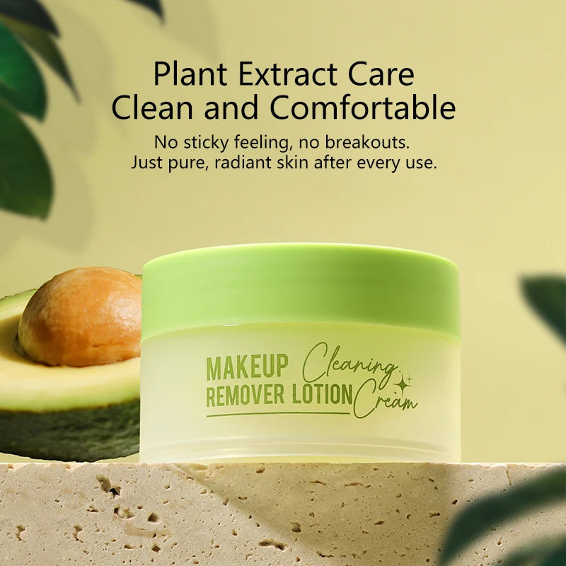 Baume Démaquillant Rafraîchissant Non-Gras - Maquillage Léger Intense Hydratant Nettoyant Visage Beauté