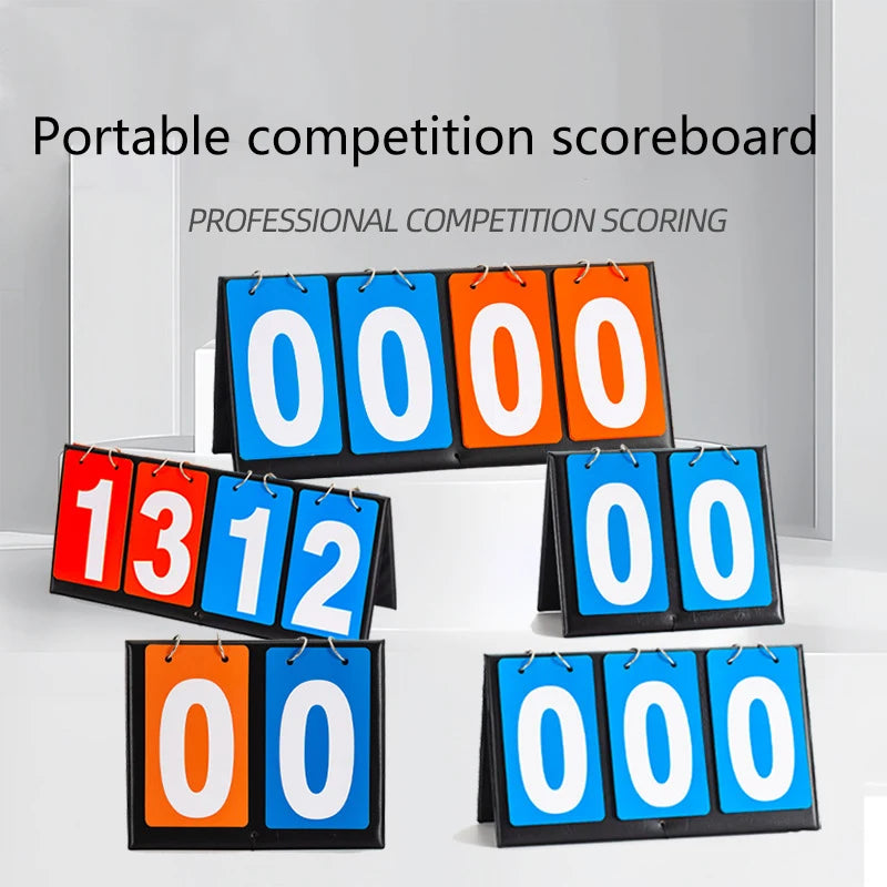 Tableau de Score Manuel Multi-Sports - Compteur Durable Basketball Volleyball