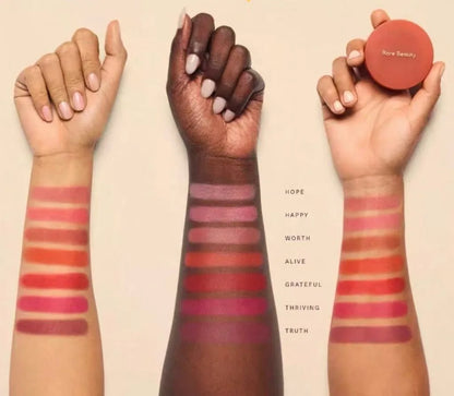 Blush Rare Beauty Matte Lasting Truth - Crème Poudre Rebondi Flou Résistant Transpiration Humidité Longue Tenue