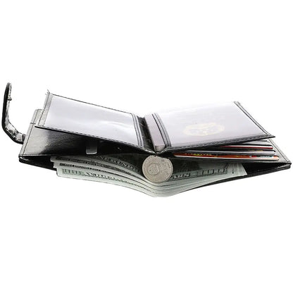 Porte-Passeport Cuir PU Multifonction Grande Capacité - Protège Passeport Porte-Carte Voyage Homme Femme Noir