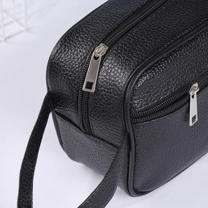 Portefeuille Homme Rétro Cuir PU Business - Sac Poignet Vintage Téléphone Porte-Monnaie Fashion Femme