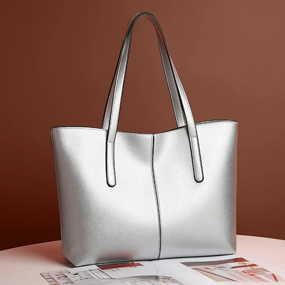 Grand Sac à Main Femme PU Cuir Grande Capacité - Sac Épaule Élégant 2024