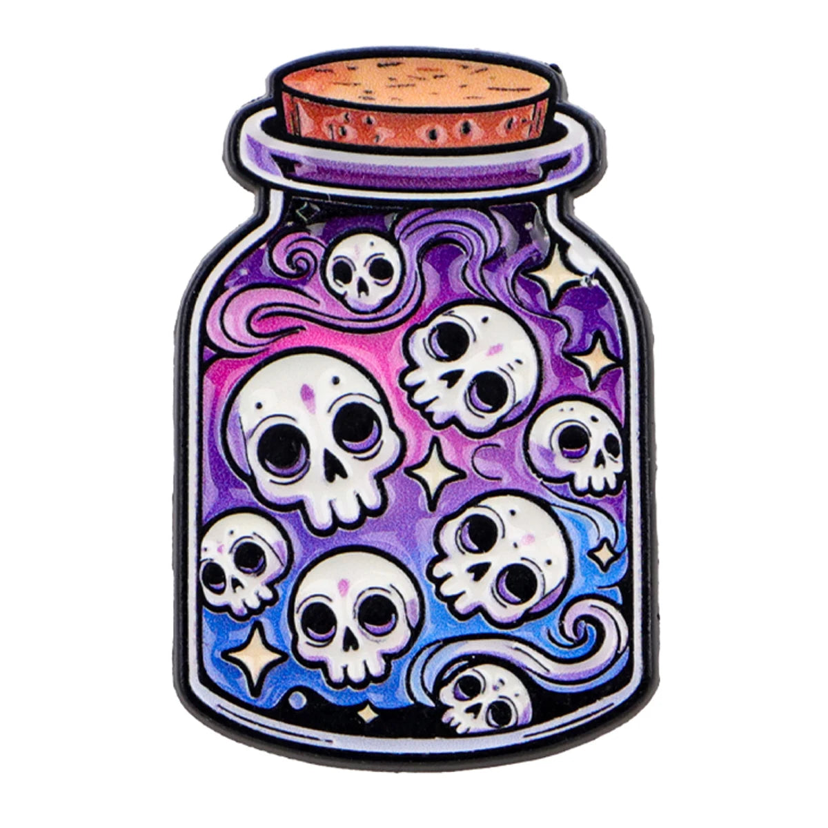 Pin's Émaillé Weird Girl Club Designs Alternatifs – Broche Badge Métal Unisexe