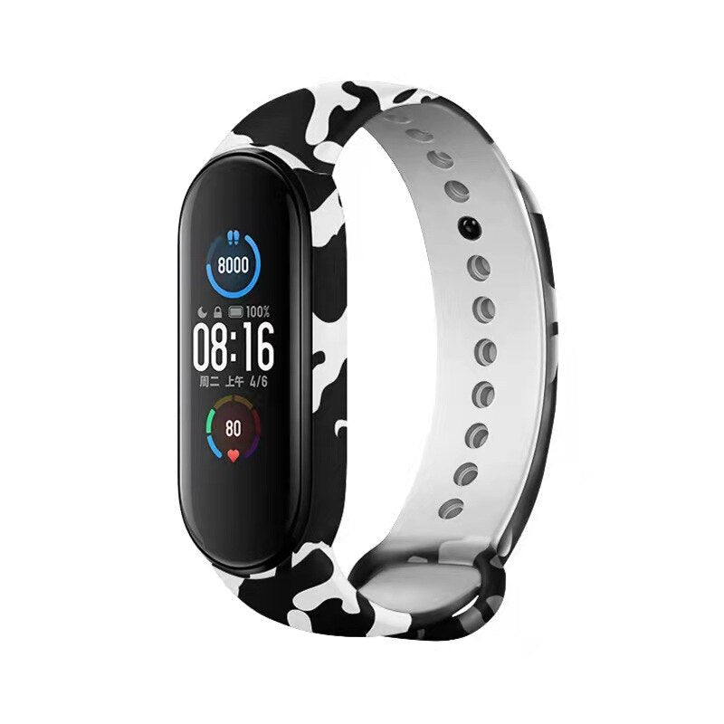 Bracelet Silicone Xiaomi Mi Band 3/4/5/6 - Bracelet Sport Remplacement Coloré