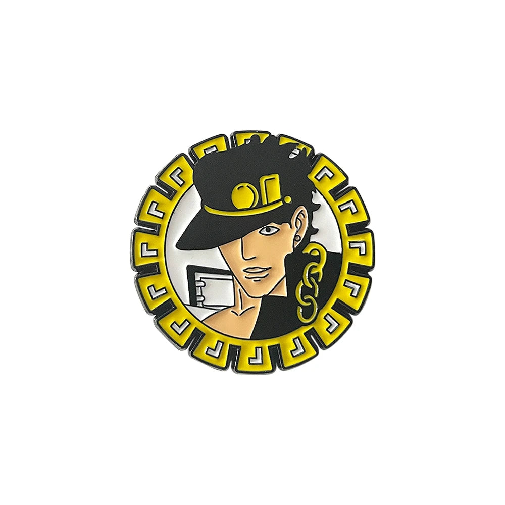 Pin's Émaillé Coccinelle Bleue JoJo's Bizarre Adventure Giorno Giovanna – Badge Broche Anime Fans