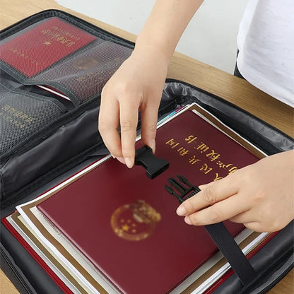 Sac Organisateur Documents Imperméable Grande Capacité - Porte-Documents Bureau École Affaires Rangement