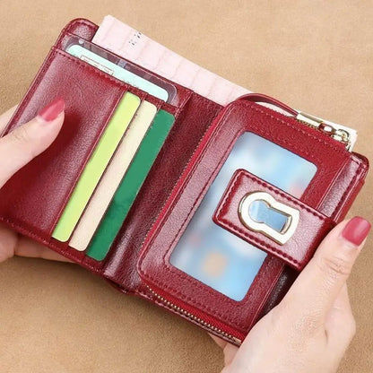 Portefeuille Long en Cuir PU pour Femme - Organisateur Anti-Vol