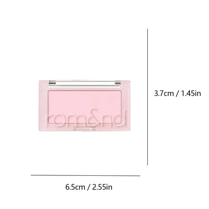 Blush rom&nd Better Than Cheek Peach Chip - Poudre Fine Modulable Sans Retombées Effet Naturel K-Beauty