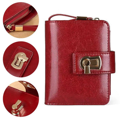 Portefeuille Long en Cuir PU pour Femme - Organisateur Anti-Vol