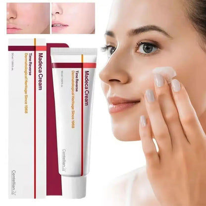 Crème Madeca Centella Asiatica - Absorption Rapide Non-Grasse Raffermissante Anti-Rides Hydratante K-Beauty