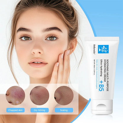Crème Apaisante Relief 40ml - Hydratante Anti-Imperfections Nourrissante Soin Peau Sensible Beauté