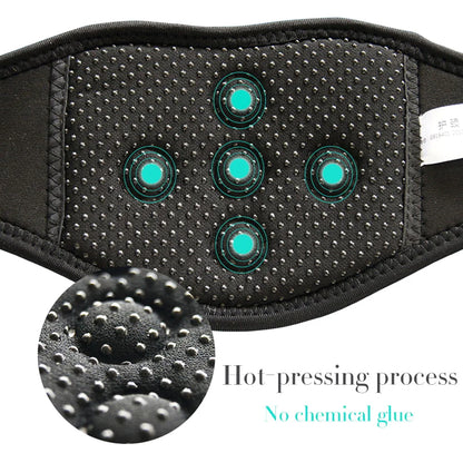 Ceinture Chauffante Magnétique Cou Tourmaline - Masseur Thermique Cervicales Douleurs Support
