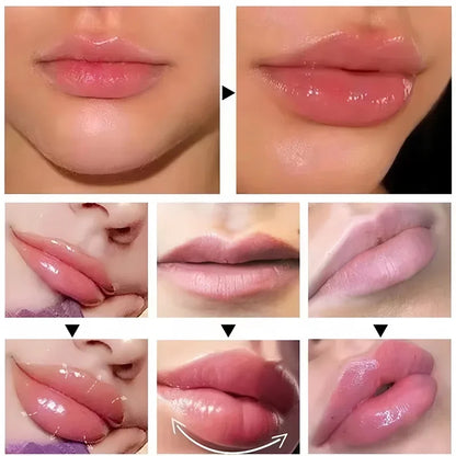 Huile Essentielle Repulpante Lèvres 10pcs - Sérum Gloss Nourrissant Anti-Rides Hydratant Plumping Beauté