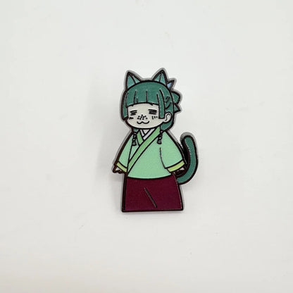 Broche Émaillée Chibi Maomao Jinshi The Apothecary Diaries – Pin's Badge Anime Mignon Fans