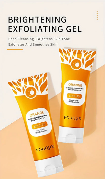 Gel Exfoliant Facial Hydratant - Éclaircissant Nourrissant Crème Visage Soin Beauté Peau Douce Lumineuse