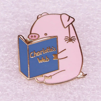 Broche Mariage Couple Émail - Pin's Mariés Romantique Accessoire Cérémonie