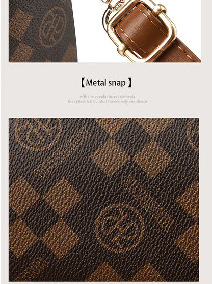 Sac Bandoulière Femme Multi-Poches Crossbody Luxe - Petit Sac Épaule Pratique Shopping Quotidien