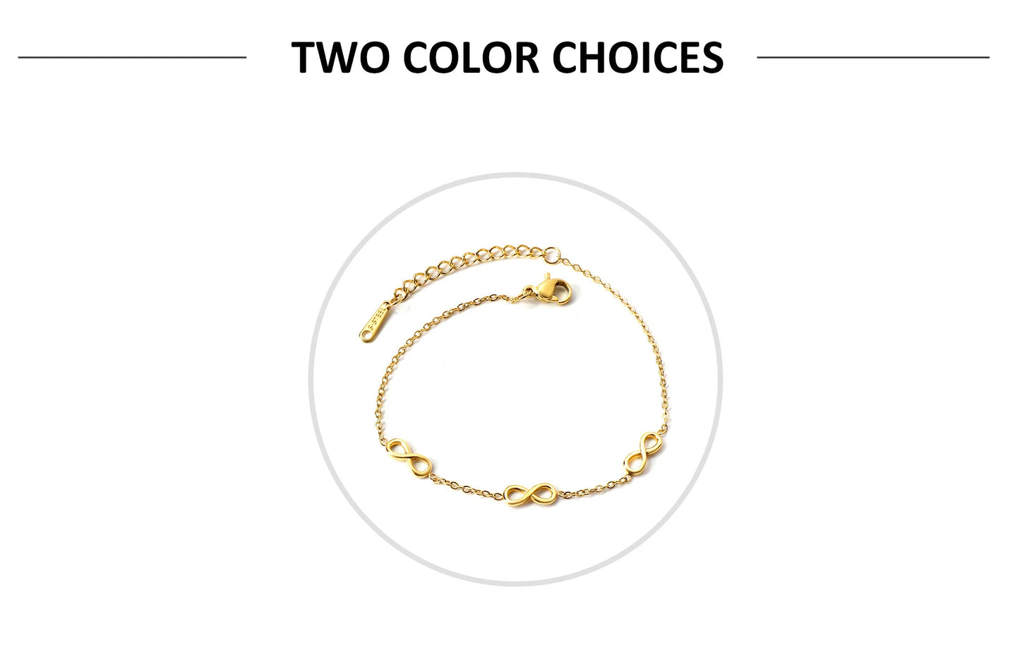Bracelet Acier Inoxydable Plaqué Or – Pendentifs Tendance Haut de Gamme