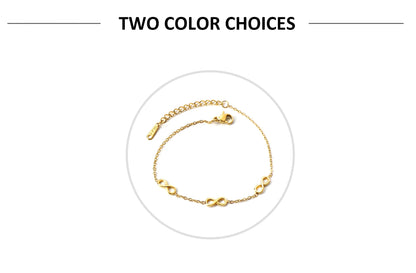 Bracelet Acier Inoxydable Plaqué Or – Pendentifs Tendance Haut de Gamme