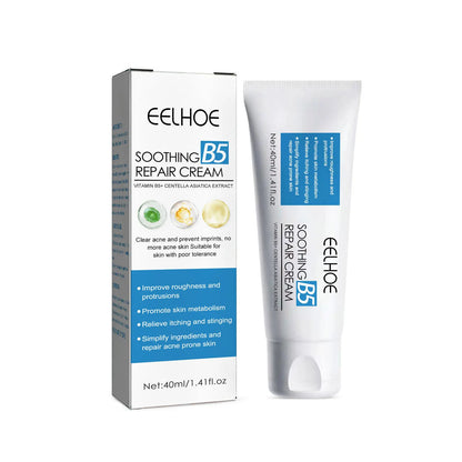 Crème Réparatrice Centella Asiatica 40ml - Hydratante Métabolisme Éclaircissante Resserre Pores Anti-Acné