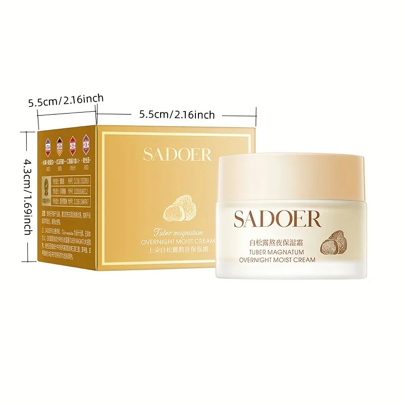 Crème Hydratante Truffe Blanche - Raffermissante Visage Soin Quotidien Tous Types Peau Cadeau Beauté