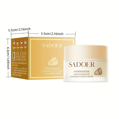 Crème Hydratante Truffe Blanche - Raffermissante Visage Soin Quotidien Tous Types Peau Cadeau Beauté
