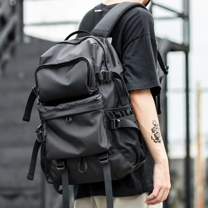 Sac à Dos Homme 17 Pouces Imperméable - Laptop Voyage École Grande Capacité Léger Personnalisé