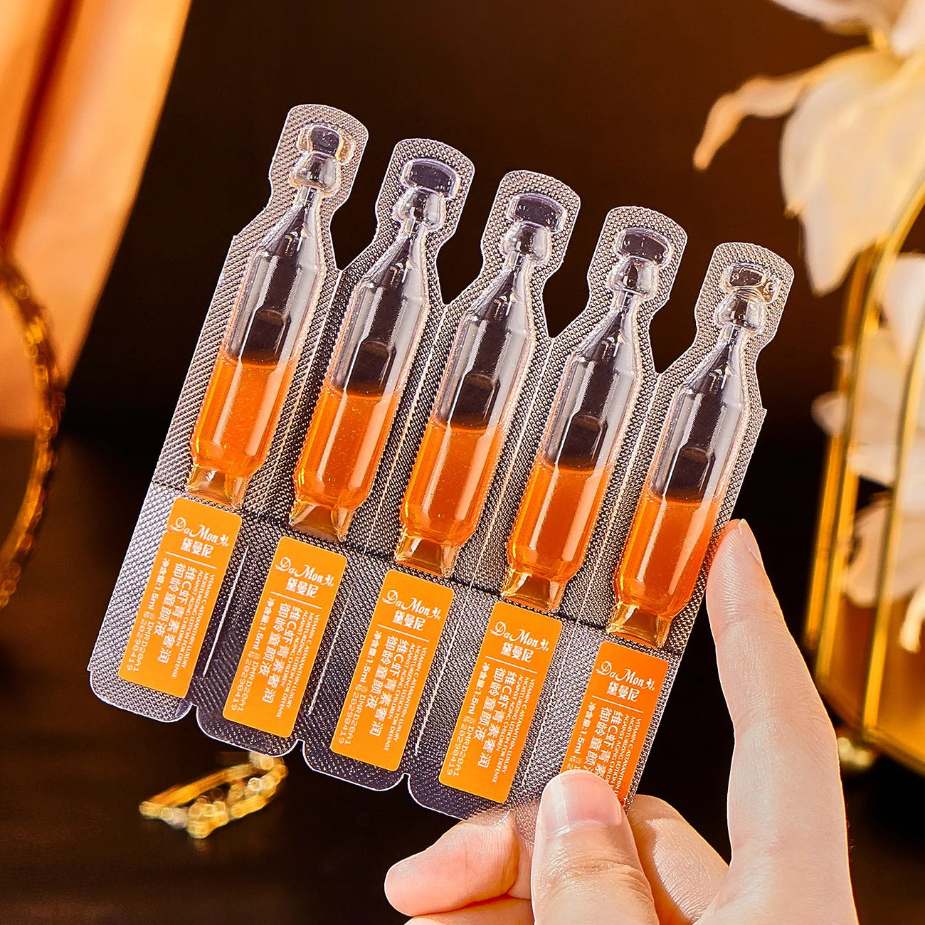 Set 30 Essences Faciales Astaxanthine - Collagène Acide Hyaluronique Vitamine C Hydratant Rajeunissement Beauté