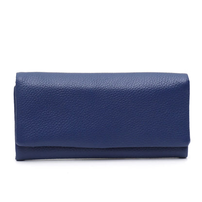 Portefeuille Femme Bifold Cuir Véritable - Multi-Cartes avec Compartiment Téléphone