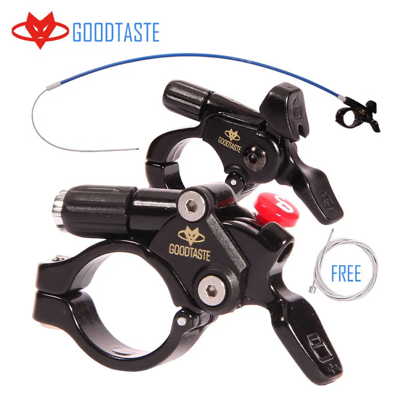 Levier Verrouillage Fourche VTT - Câble Switch Lockout Rockshox Suntour Fox - Accessoire Suspension