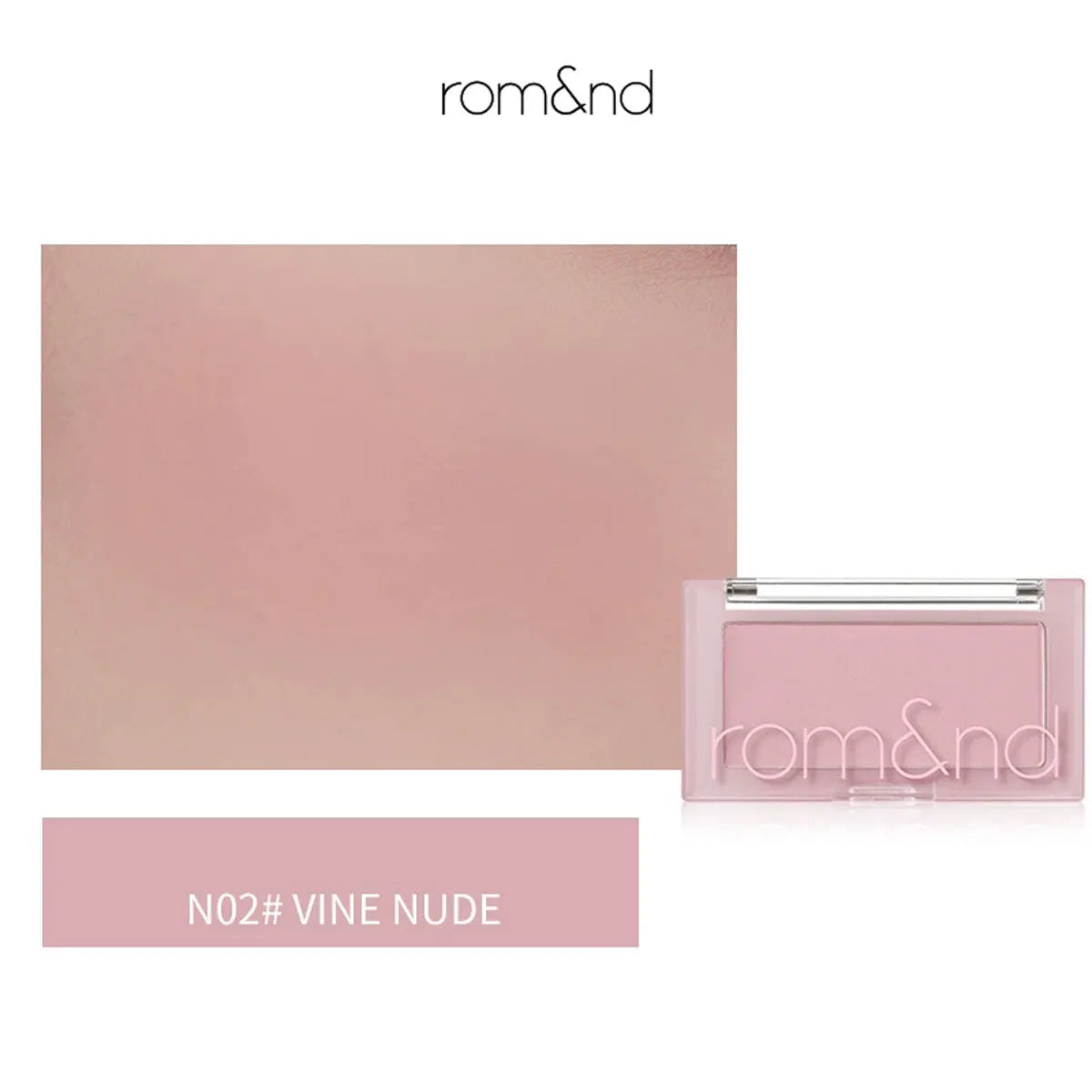 Blush rom&nd Better Than Cheek Peach Chip - Poudre Fine Modulable Sans Retombées Effet Naturel K-Beauty